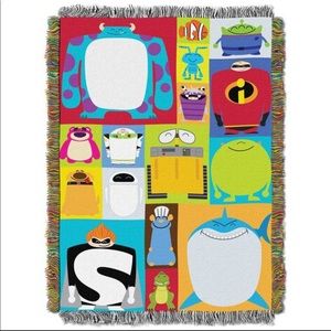 Disney Pixar Woven Tapestry Throw